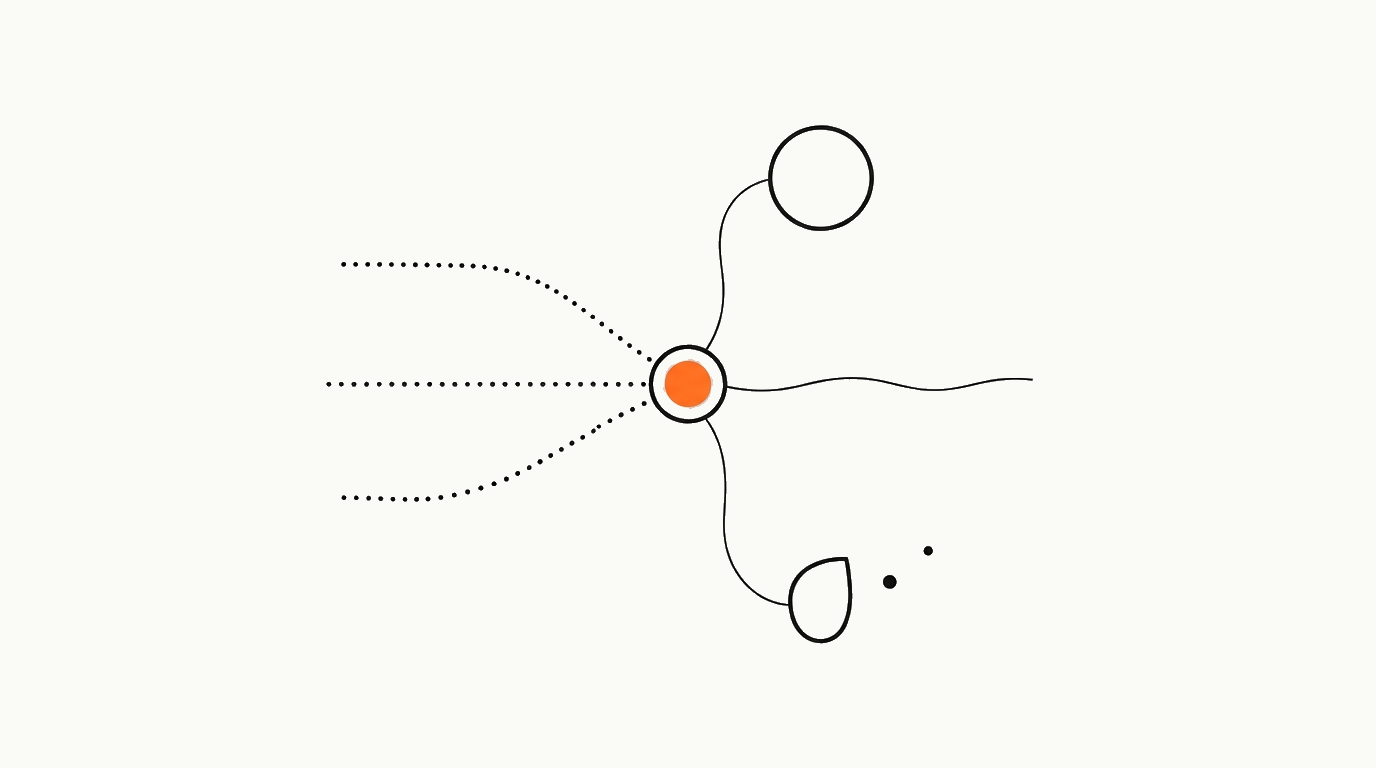 LinkedIn Conversions API server-side measurement pipeline: fragmented browser-pixel signals converging on a unified server endpoint that ingests qualification, contract, and renewal events with li_fat_id matching for B2B SaaS attribution recovery.